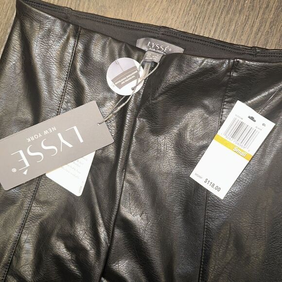 Lyssé Hi Waist Vegan Leather Legging - NWT size small - Picture 3 of 9